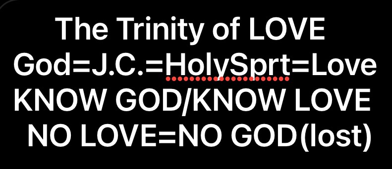 The Trinity of Love
